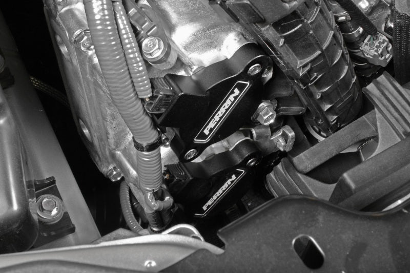 Perrin [15-25 WRX] Cam Solenoid Cover - Black | PSP-ENG-172BK