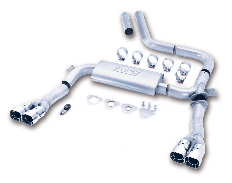 Borla 98-01 CAMARO/TRANS AM 5.7L V8 AT/MT Catback Exhaust Quad Tips