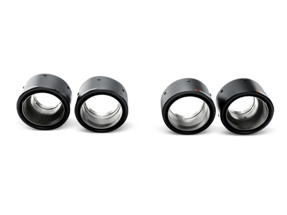 Akrapovic 13-17 Audi S6 Avant/Limousine (C7) Evolution Line Cat Back (Titanium) w/ Carbon Tips S-AU/TI/6H