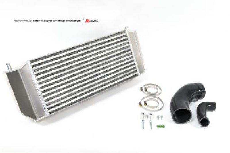AMS Performance 2015+ Ford F-150 2.7L/3.5L / 17-19 Ford Raptor 3.5L 5.5in Thick Intercooler Upgrade AMS.32.09.0001-1