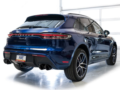 AWE Tuning 2022+ Porsche Macan 2.9TT Touring Edition Catback Exhaust w/ Diamond Black Tips 3015-43952