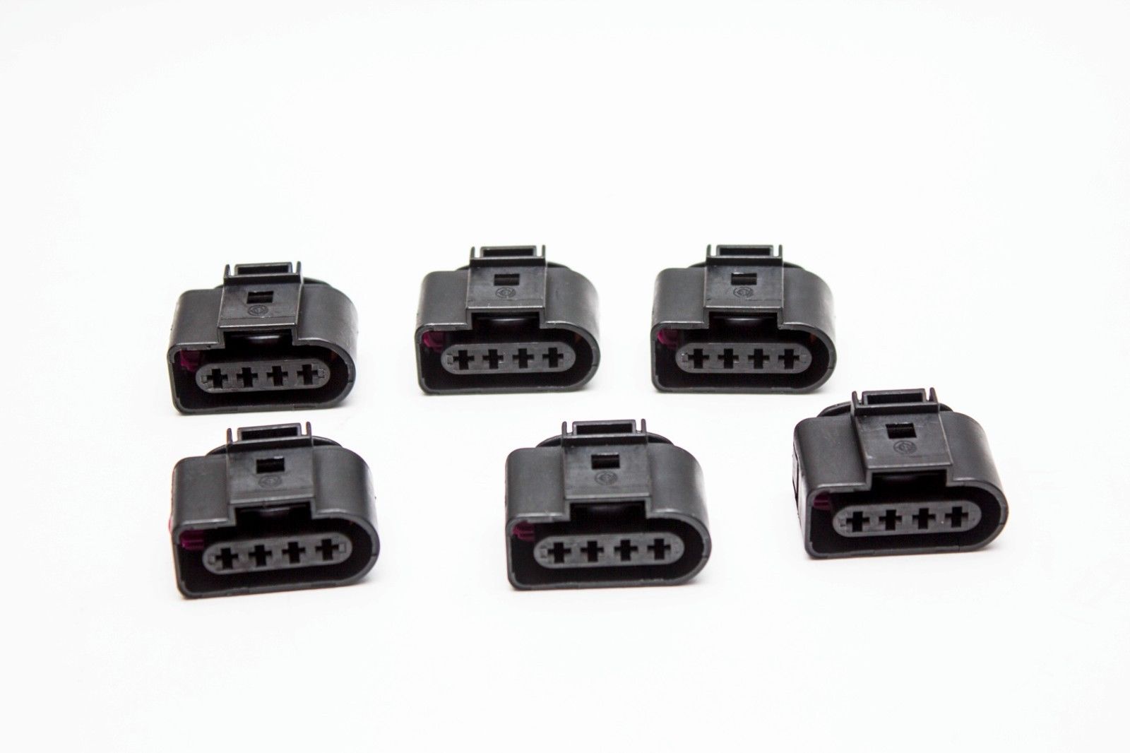 6pcs Ignition Coil Connector Repair Plug Wiring Audi VW GTI Golf Jetta Passat