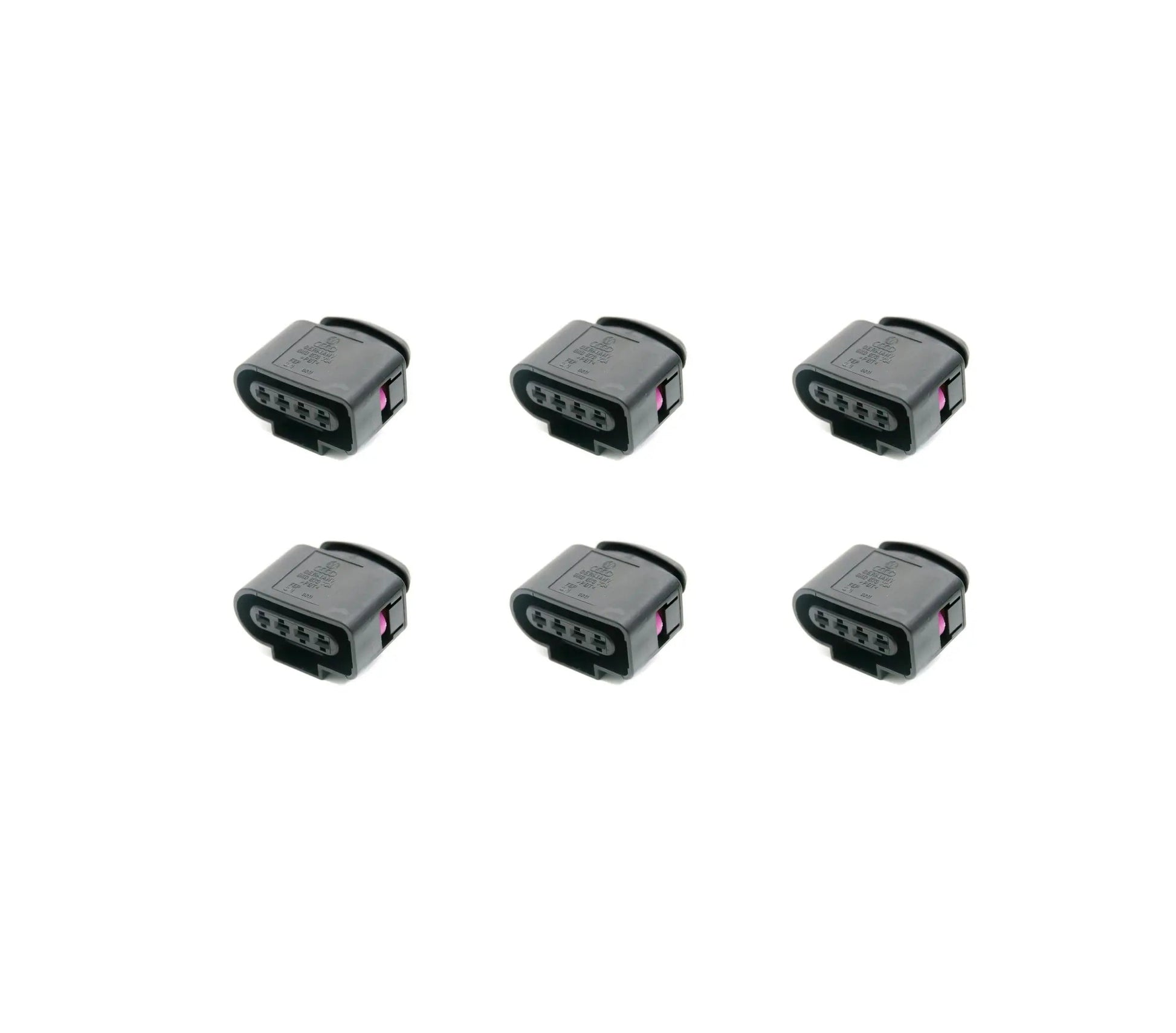 6x 8K0-973-724 Ignition Coil Connector Repair Plug Wiring Audi VW GTI Golf Jetta Passat
