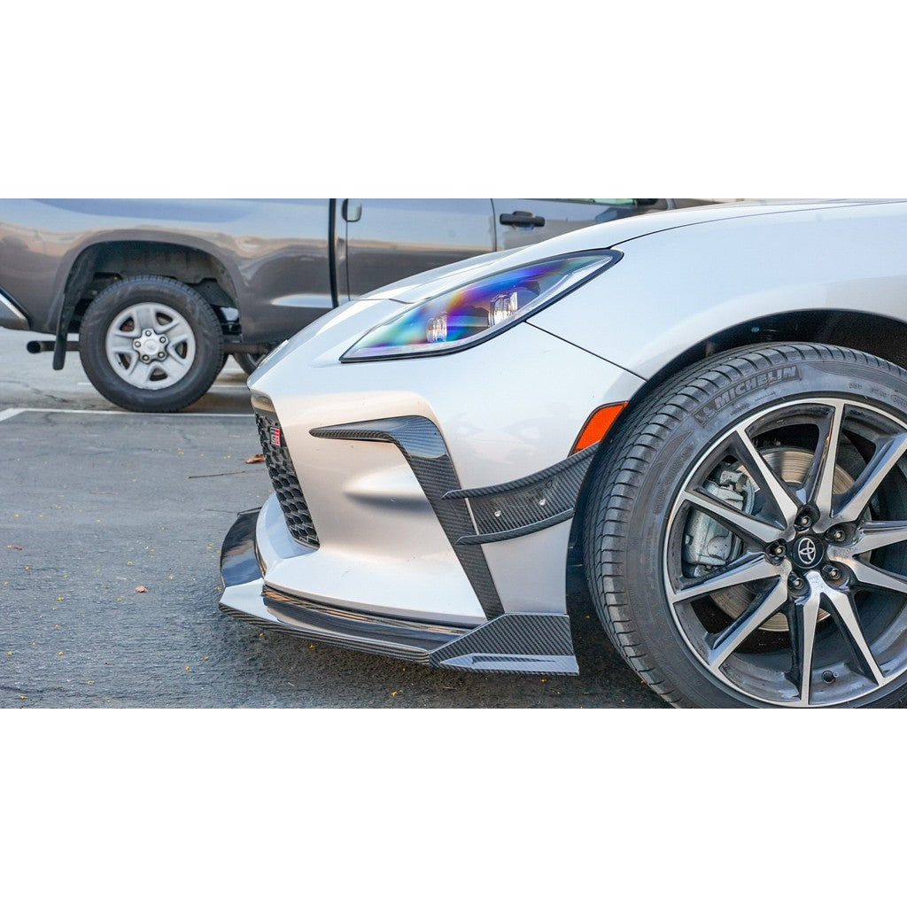 APR Performance Carbon Fiber Front Bumper Canards Toyota GR-86 2022-2024