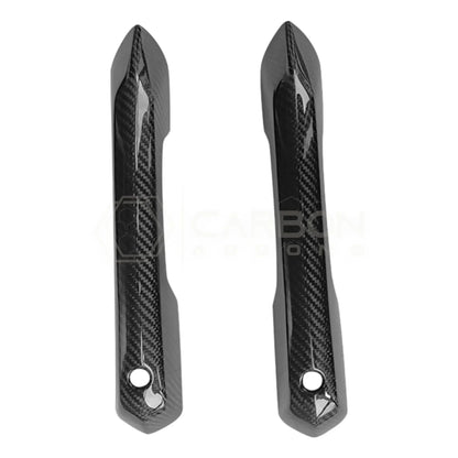 Real Carbon Fiber Exterior Door Handle Covers for 2024+ Ford Mustang