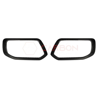 Real Carbon Fiber Interior Door Handle Trim Covers For 2021+ Ford Bronco