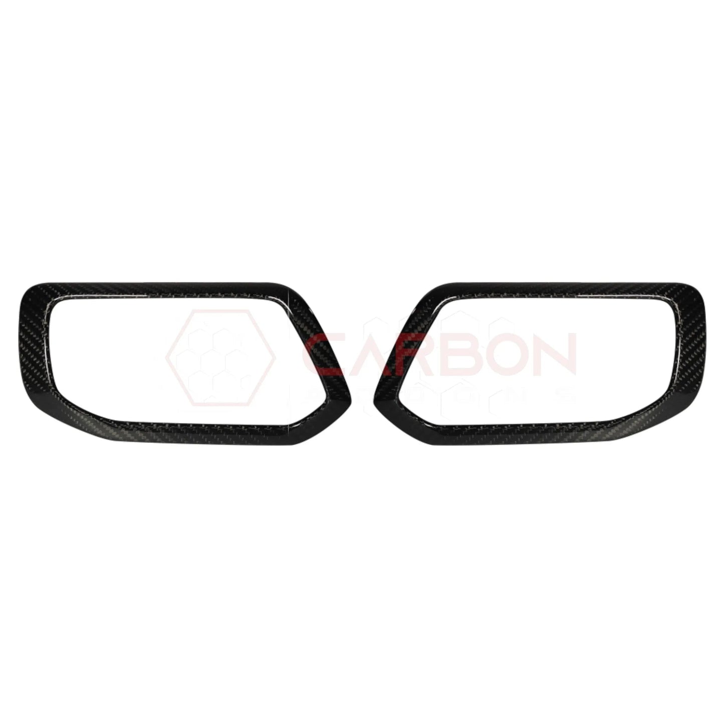 2021+ Bronco Real Carbon Fiber Interior Door Handle Trim Covers