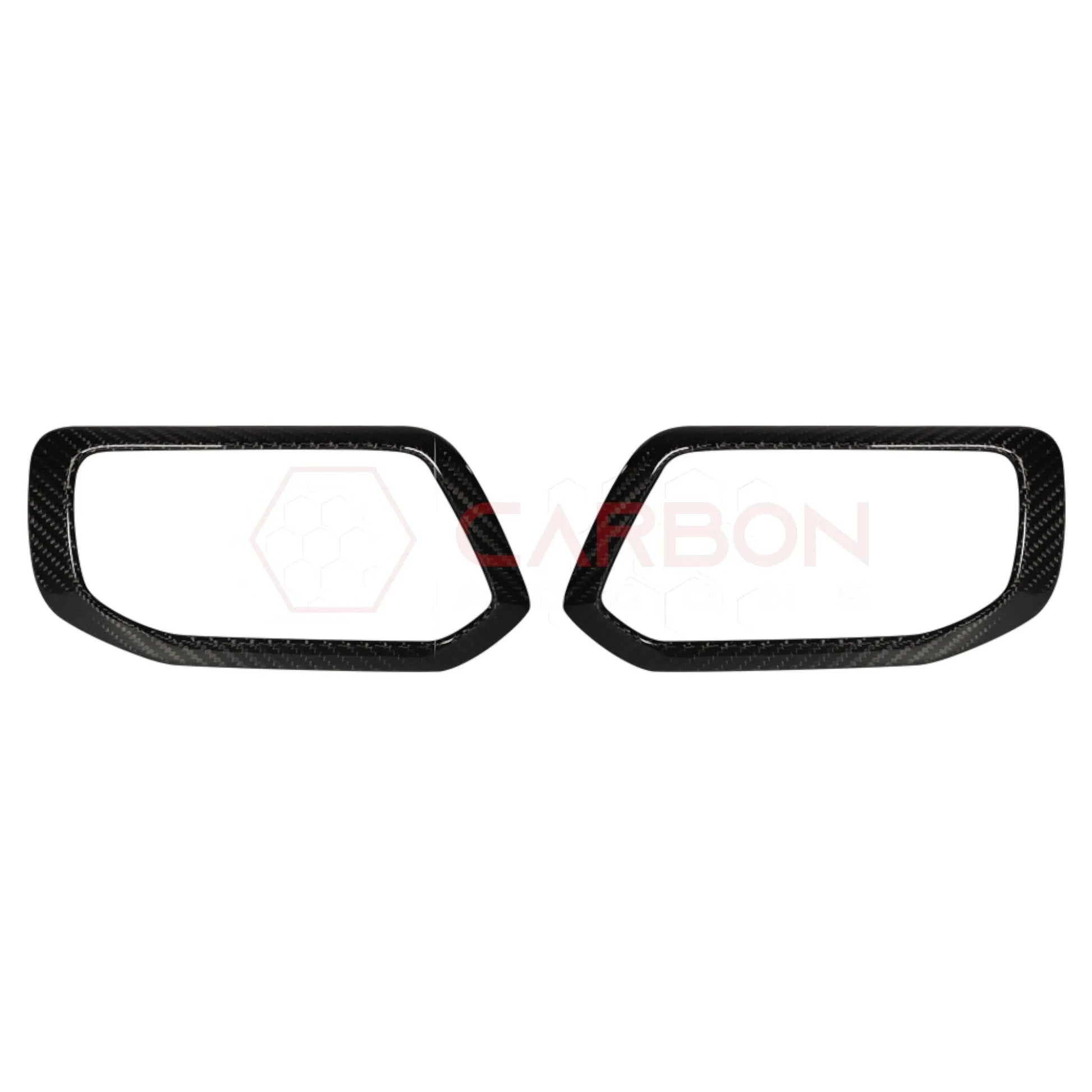 2021+ Bronco Real Carbon Fiber Interior Door Handle Trim Covers