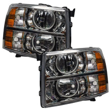 ORACLE Lighting 2007-2013 Chevy Silverado Pre-Assembled Halo Headlights - Chrome Housing