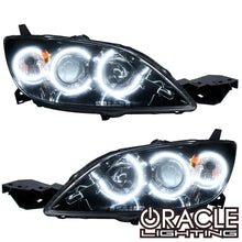 ORACLE Lighting 2004-2009 Mazda 3 Pre-Assembled Halo Headlights - Hatchback/Halogen Style