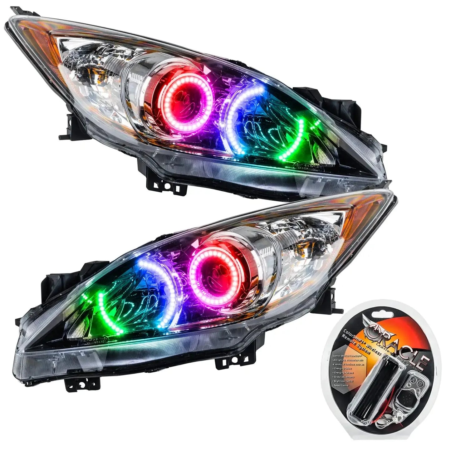 ORACLE Lighting 2010-2013 Mazda 3 Pre-Assembled Headlights - Halogen