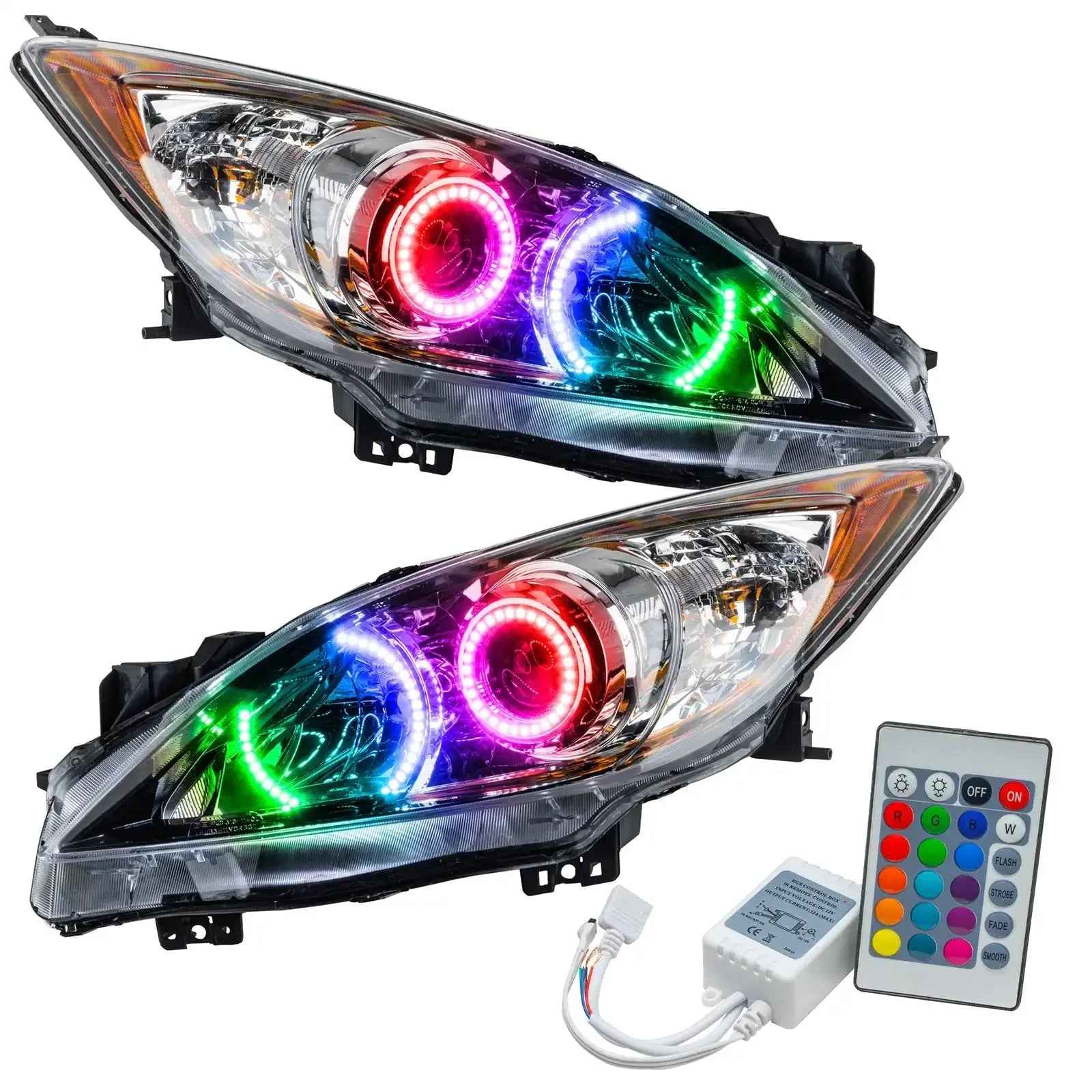 ORACLE Lighting 2010-2013 Mazda 3 Pre-Assembled Headlights - Halogen