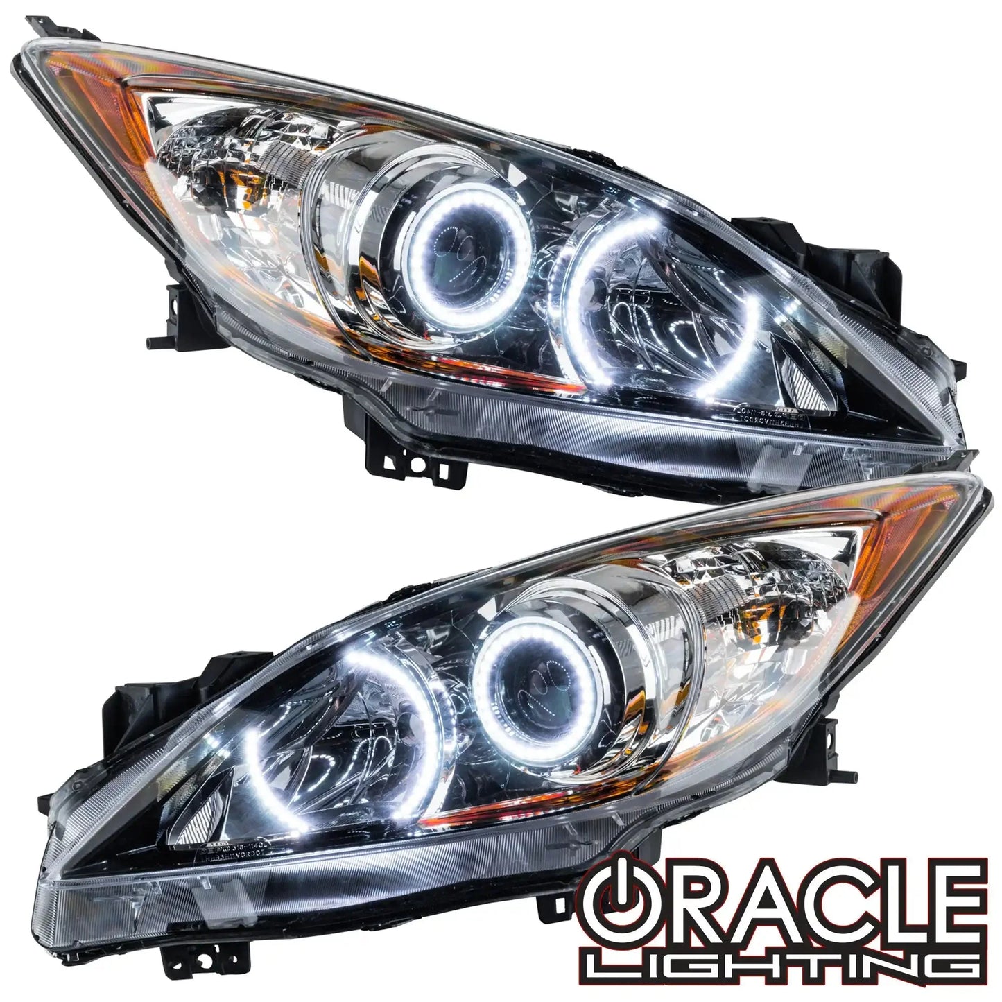 ORACLE Lighting 2010-2013 Mazda 3 Pre-Assembled Headlights - Halogen
