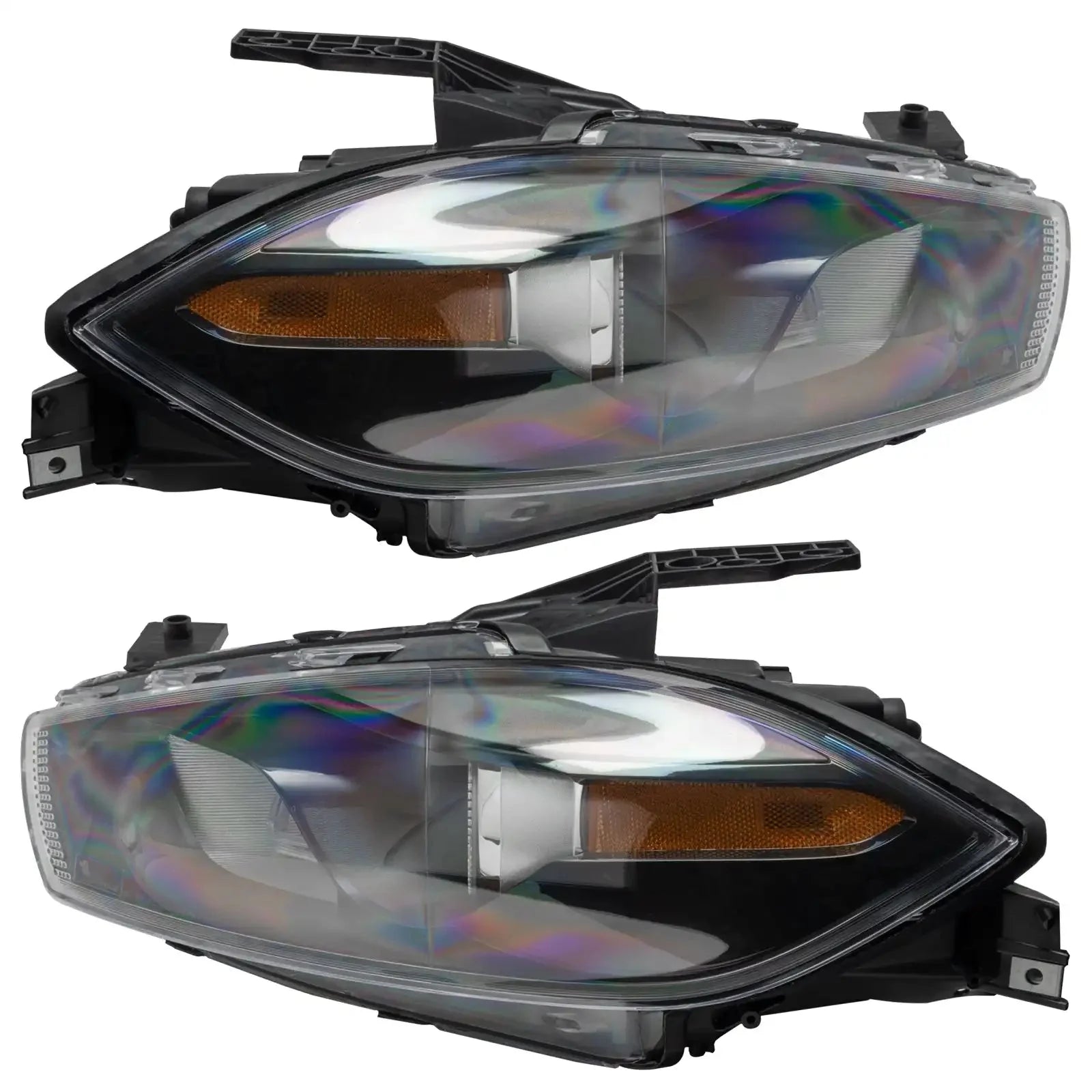 ORACLE Lighting 2013-2014 Dodge Dart Pre-Assembled Headlights - Black Housing (HID Style)