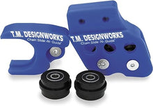 T.M. Designworks Factory Edition 2 Rear Chain Guide - Blue RCG-YZ3-BU