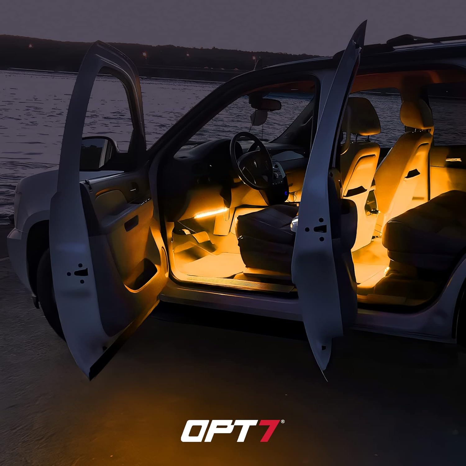 AURA LED Interior Ambient Lighting Kit - Remote Control Full Color Spectrum