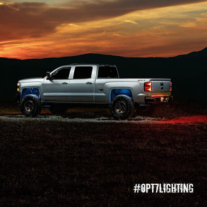 AURA LED Lighting Kit for Truck Bundle (Grille LED Kit + DreamColor Underglow LED Kit - Remote Control + Tailgate Triple Light Bar)