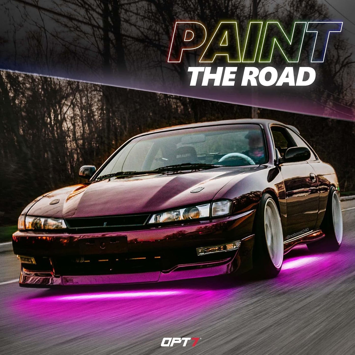 AURA Aluminum Underglow Bar Waterproof Connector