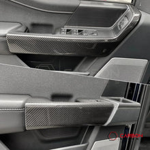 F150 2021-Up Door Panel Trim Hard Carbon Fiber Cover