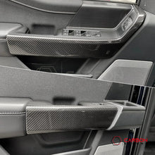Real Carbon Fiber Door Panel Trim Covers for 2021+ Ford F-150