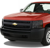 Dna Motoring Hlohcsil07smam Smoke Lens Amber Headlights Compatible With 0713 Silverado 1500
