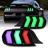 2015-2023 Ford Mustang S650 Style RGB Tail Lights