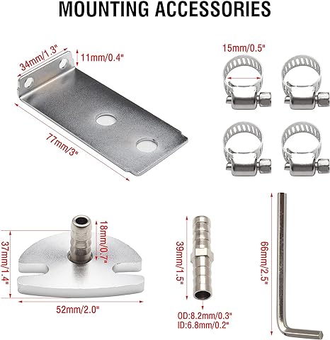Megan Racing 3:1 Fuel Pressure Regular Silver V2