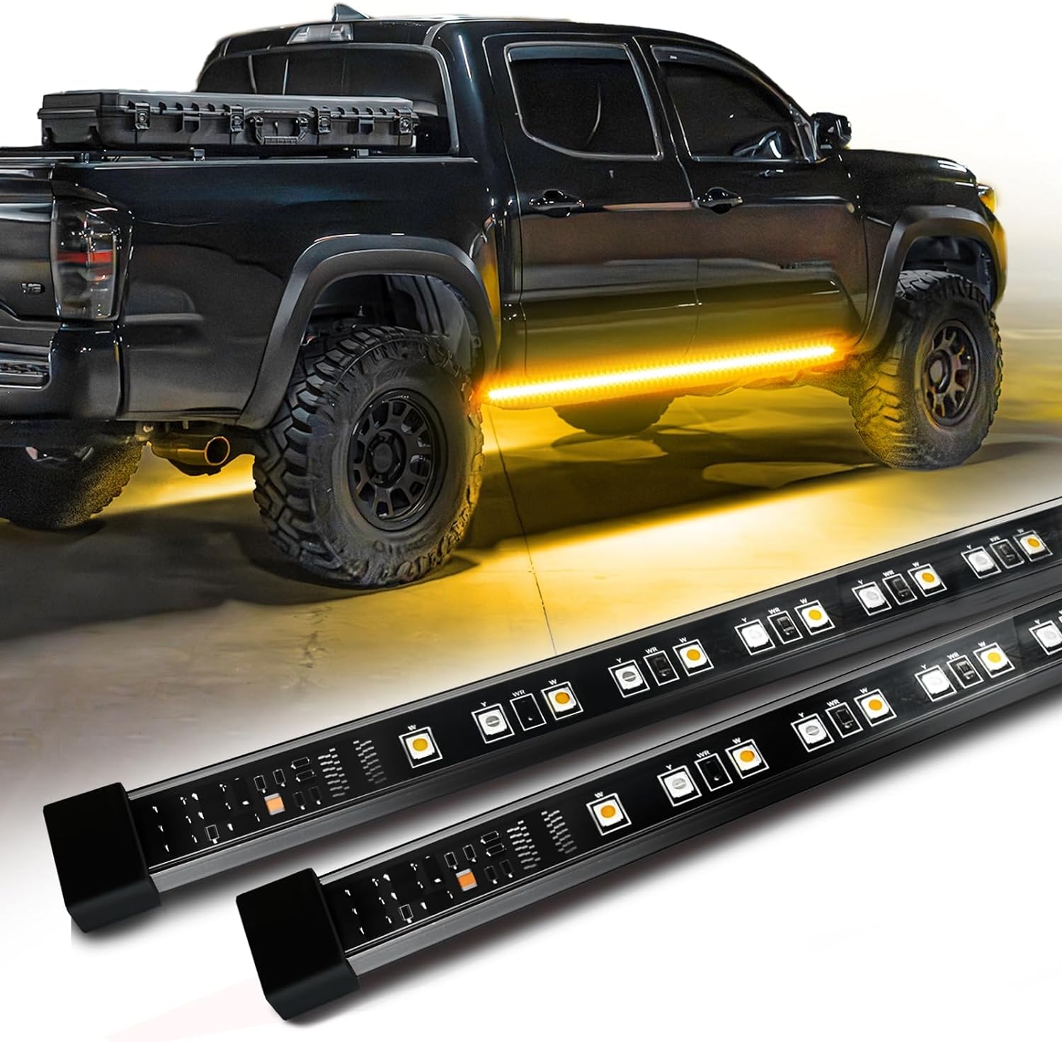 Sidekick Sequential Running Board 2PC Switchback LED Strip Kit