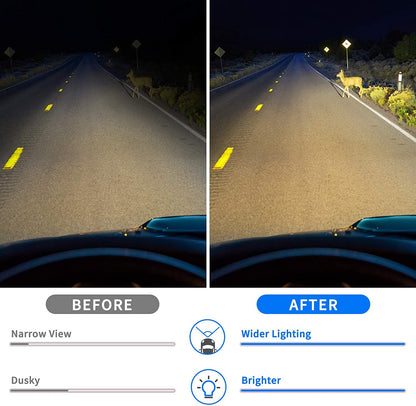 2004-2008 Ford F150 Headlights With Smoked Lens Chrome Housing Reflector