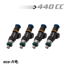 BLOX Racing Eco-Fi Street Injectors 440cc/min Honda K Series (Set of 4) BXEF-06514-440-4