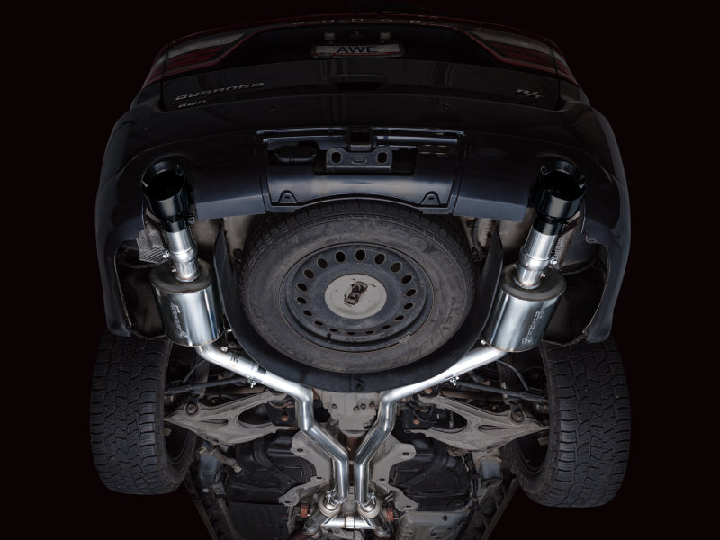 AWE Tuning 11-24 Dodge Durango 5.7L Touring Edition Exhaust w/ Diamond Black Tips 3015-33575
