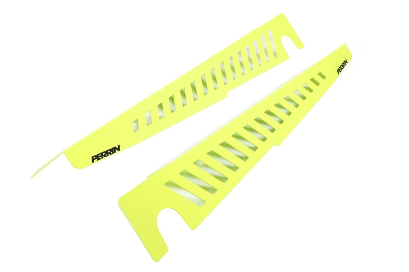 Perrin [22-25 WRX] Fender Shroud Set - Neon Yellow | PSP-ENG-551NY