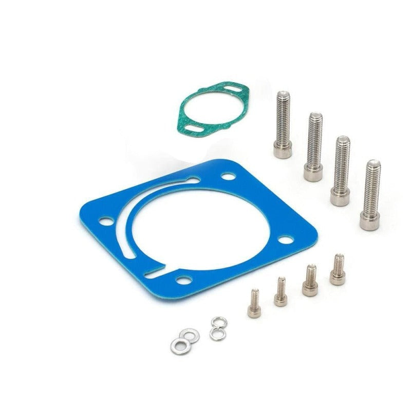 BLOX Racing Honda B/D/H/F Series Engines 72mm Silver Billet Throttle Body V2 BXIM-00203-SI-V2