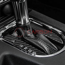 Mustang 2015-2023 Carbon Fiber Automatic Gear Shift Bezel Cover