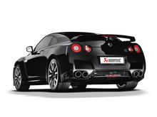Akrapovic 08-17 Nissan GT-R Slip-On Line (Titanium) (Req. Tips) M-NI/T/1H