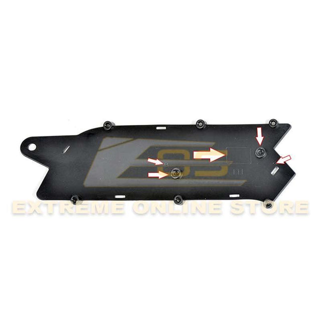 Corvette C7 Carbon Flash Front Bumper Grill