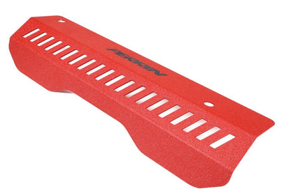 Perrin [22-25 WRX] Pulley Cover | Short Version - Works w/AOS System - Red | PSP-ENG-154RD
