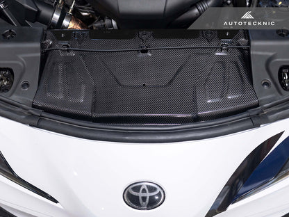 AutoTecknic Dry Carbon Fiber Cooling Shroud - A90 Supra