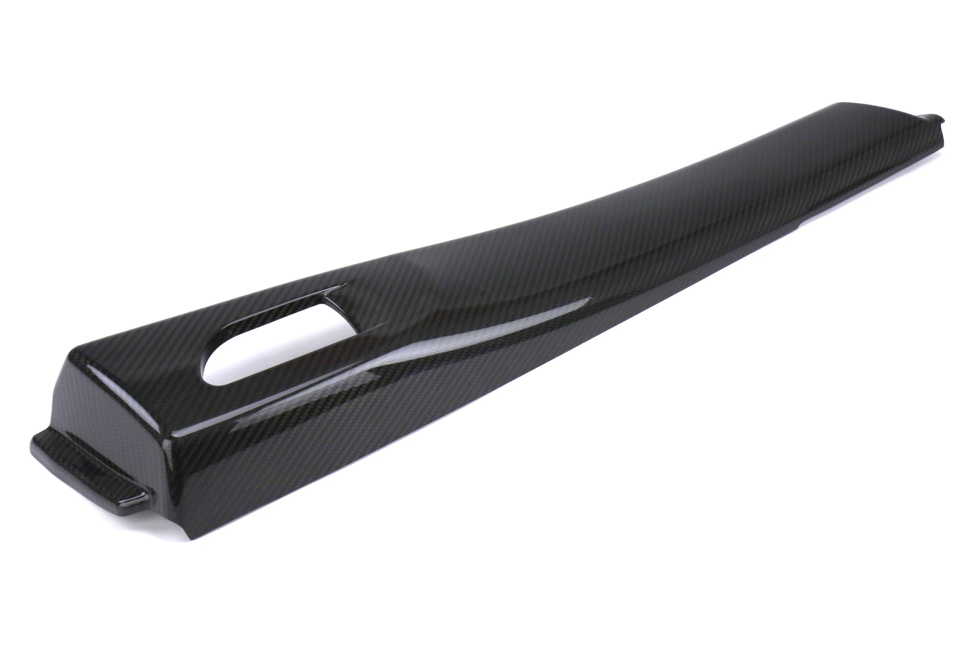OLM LE Dry Carbon Fiber Rear Door Trim Upper Panels - 2015-2021 Subaru WRX / STI