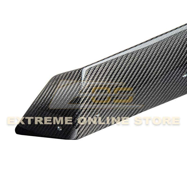 Chevrolet Corvette C7 Carbon Fiber Rear Spoiler Side Winglets