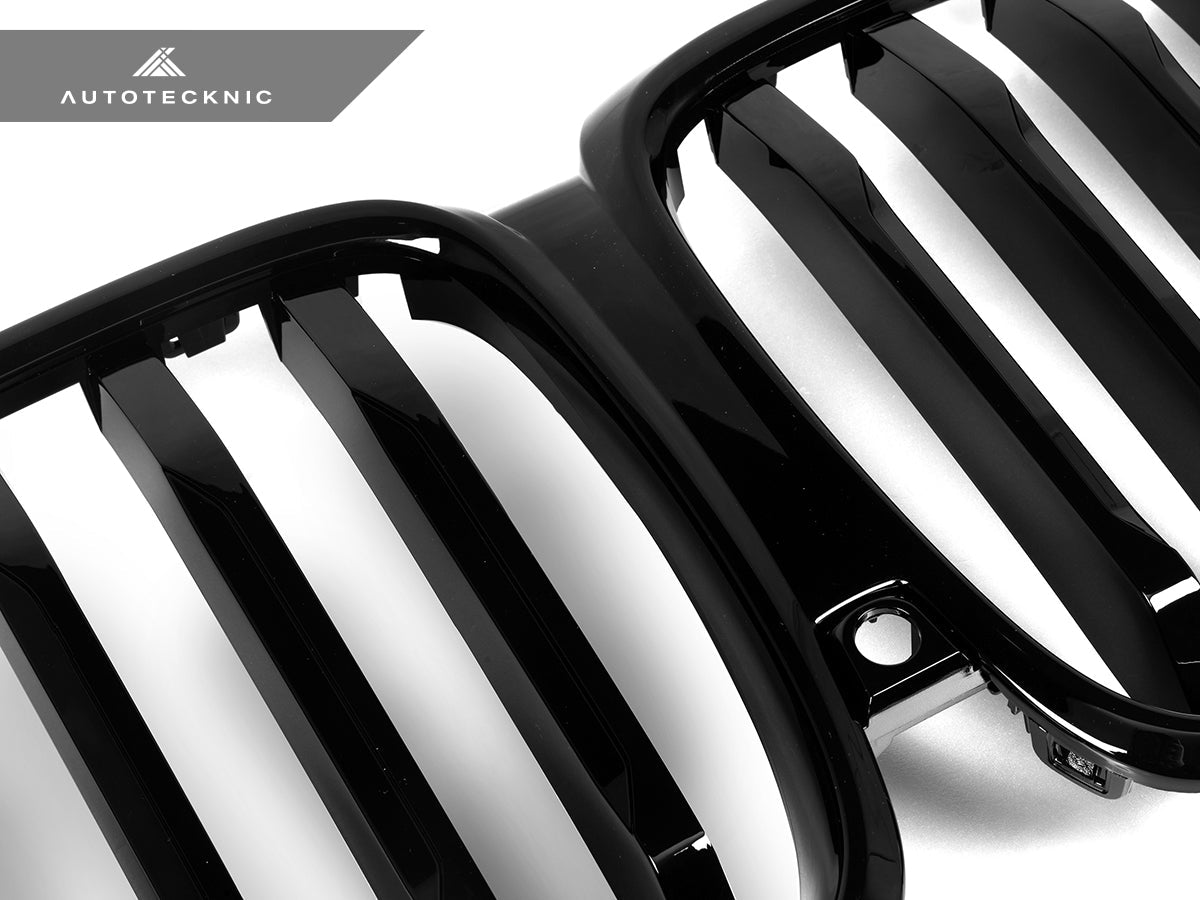 AutoTecknic Gloss Black Front Grille - G05 X5 LCI
