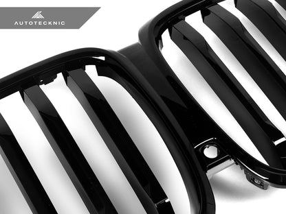 AutoTecknic Gloss Black Front Grille - G05 X5 LCI