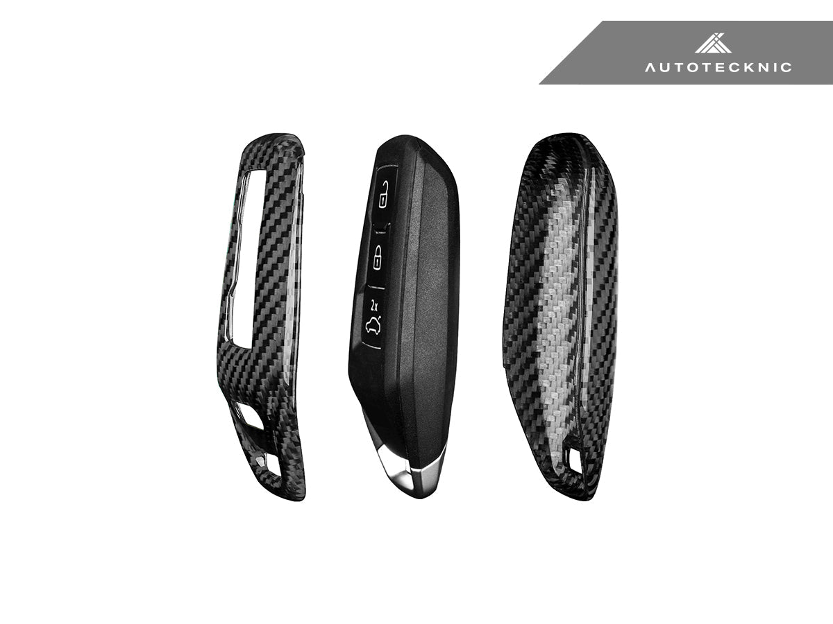 AutoTecknic Dry Carbon Remote Key Case - Audi A6 e-tron | Q4 e-tron | Q6L e-tron 2025-Up