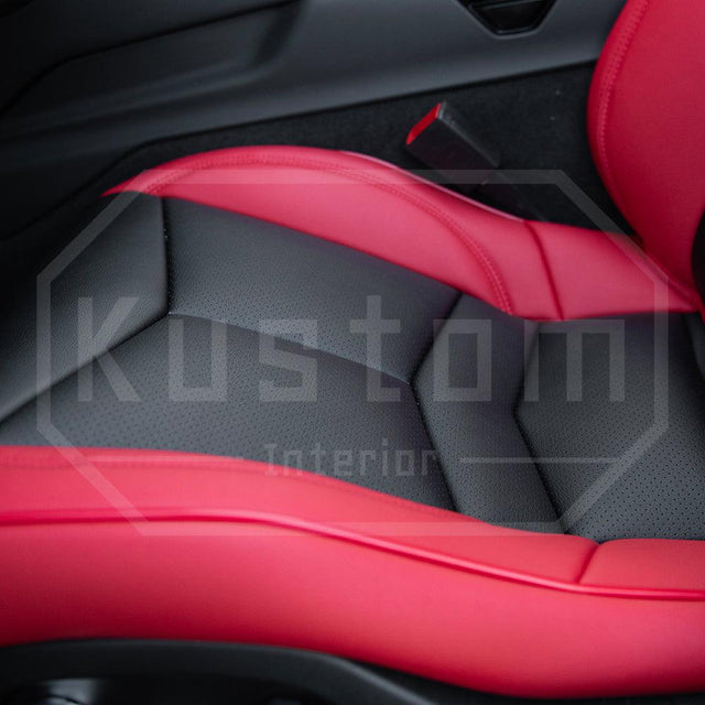 Corvette C8 Premium Custom Leather Seat Covers