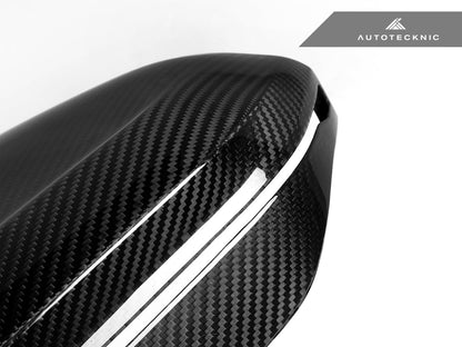 AutoTecknic M-Inspired Dry Carbon Mirror Cap Set - BMW G60 5-Series | G70 7-Series