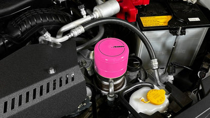 Perrin [15-25 WRX, 13-25 BRZ, 22-25 GR86] Oil Filter Cover Hyper Pink | PSP-ENG-716HP