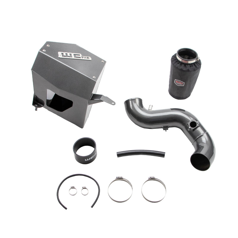 Wehrli 10-12 6.7L Cummins 4in. Intake Kit - WCFab Grey