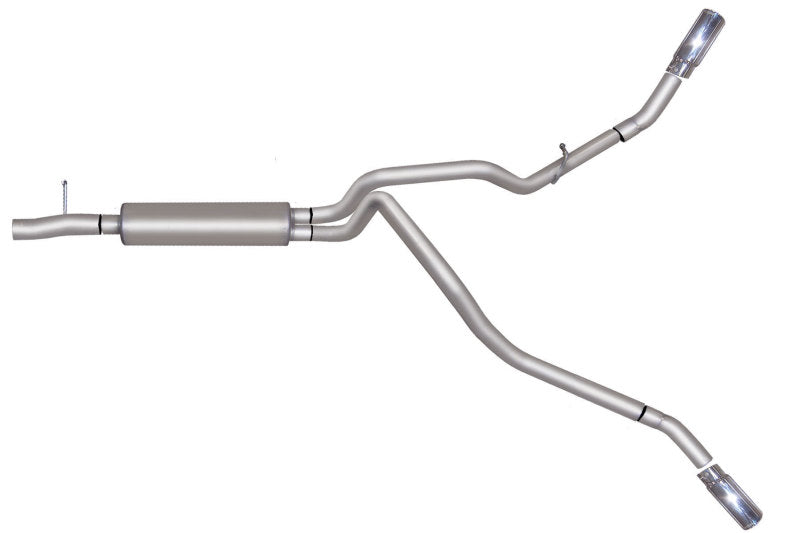 Gibson 11-16 Ford F-250 Super Duty Lariat 6.2L 2.5in Cat-Back Dual Extreme Exhaust - Stainless