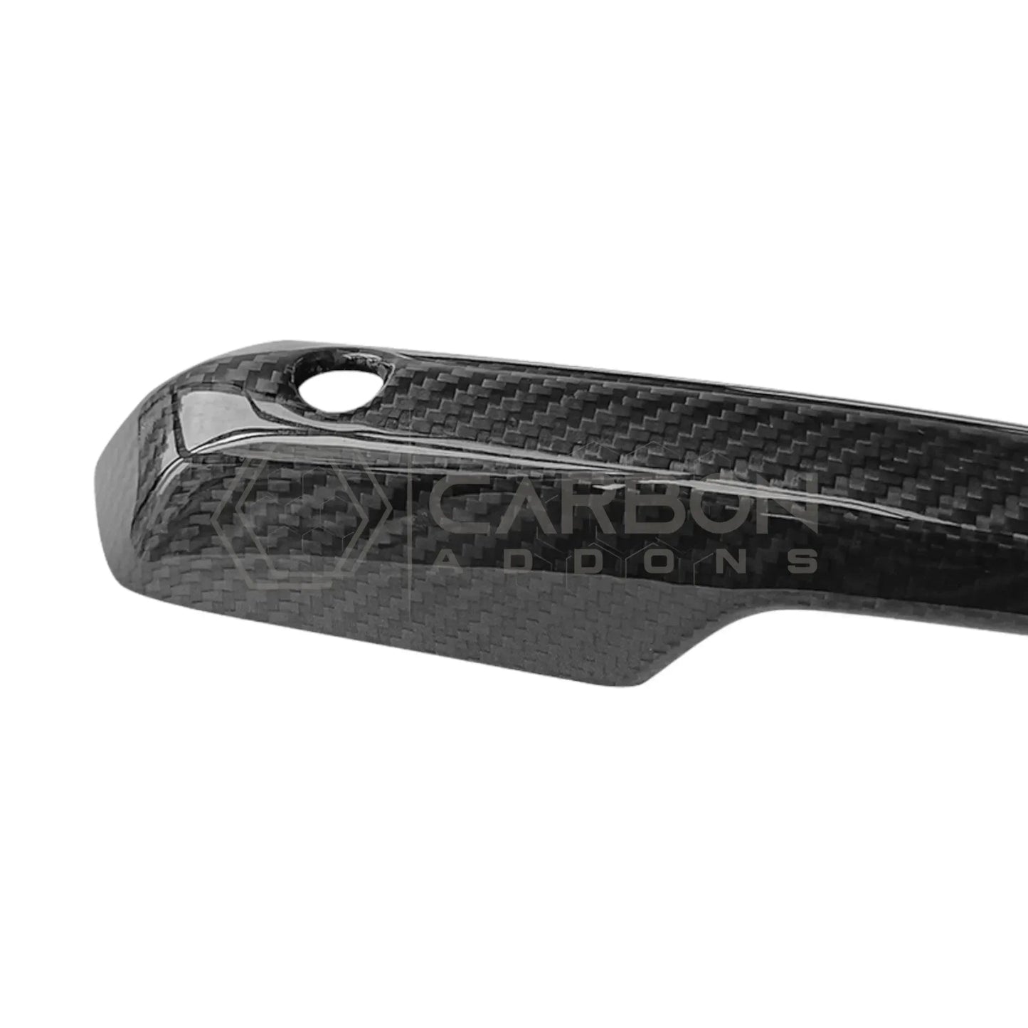 Real Carbon Fiber Exterior Door Handle Covers for 2024+ Ford Mustang