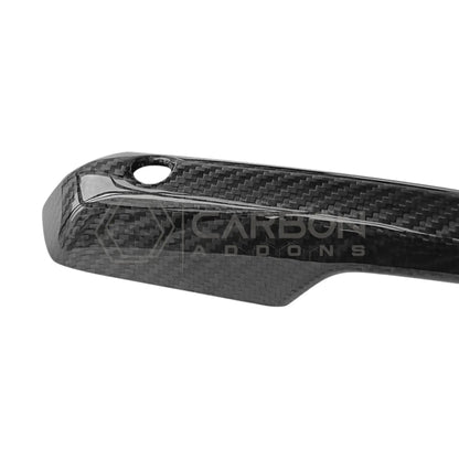 Real Carbon Fiber Exterior Door Handle Covers for 2024+ Ford Mustang